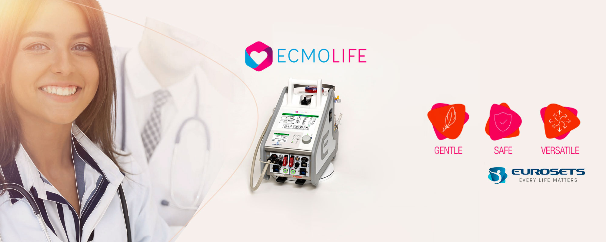 Eurosets annuncia il lancio sul mercato di ECMOlife, innovativo sistema portatile di supporto del cuore e del polmone attraverso la circolazione extracorporea